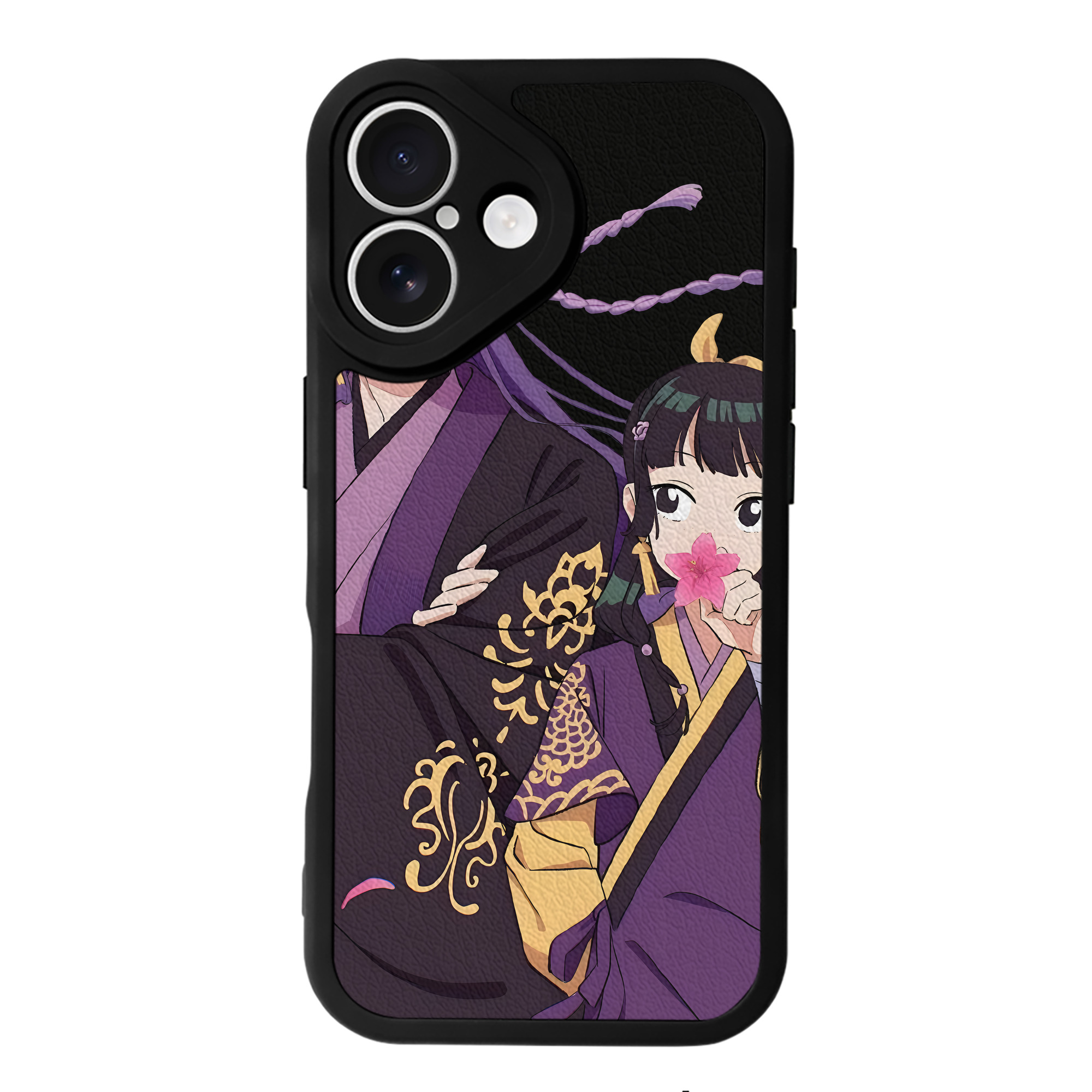 （画像用） 薬屋のひとりごと The Apothecary Diaries 【iPhone 16シリーズ対応】シリコンスマホケース（レザー調） 材質：シリコン